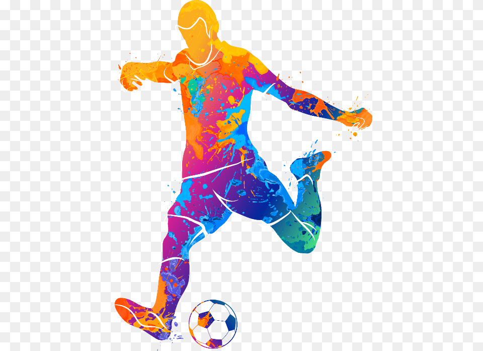 Football Player Vector Graphics Clip Art Illustration Football Player Vector, Person, Handball, Ball, Sport Png