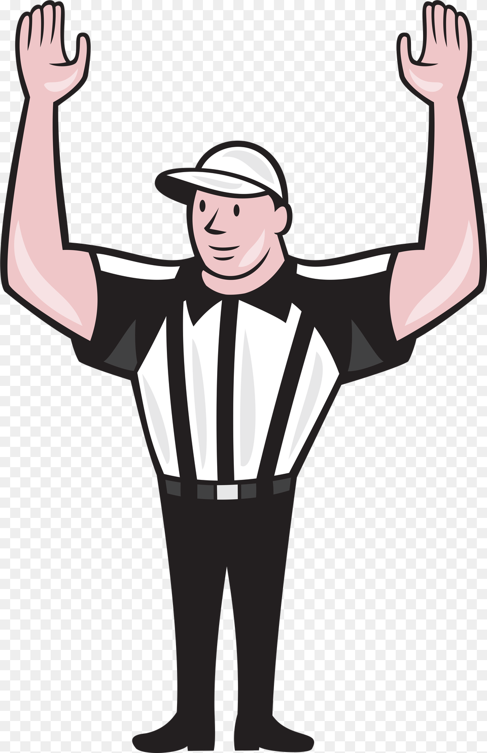 Football Referee 7 Image Cartoon Referee, Adult, Female, Person, Woman Free Transparent Png