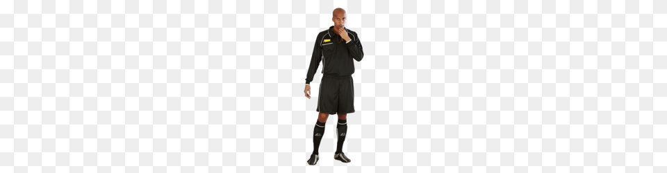 Football Referee Image, Clothing, Coat, Adult, Person Free Transparent Png
