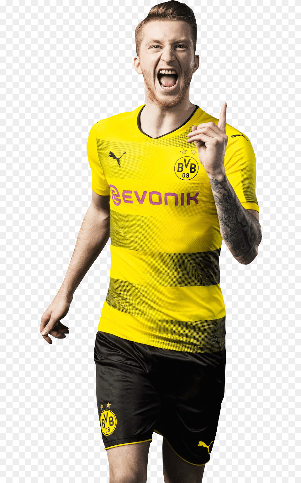 Football Renders Marco Reus Render Marco Reus 2018, Clothing, Face, Shorts, Head Free Transparent Png