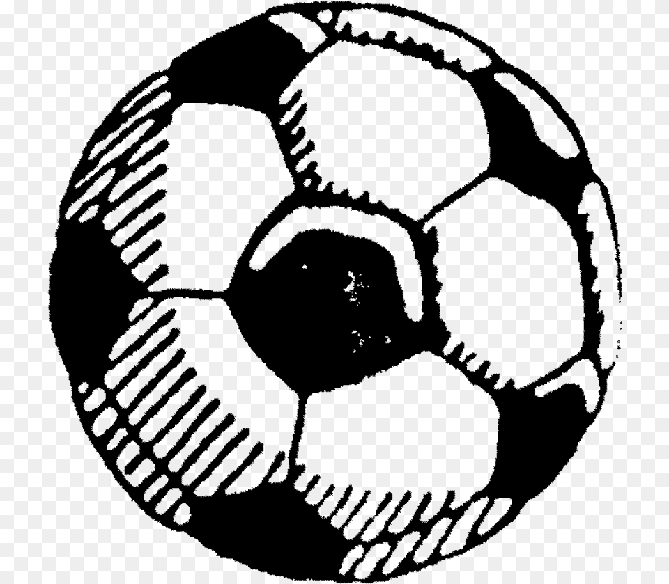 Football Rubber Stamp And, Gray Free Transparent Png
