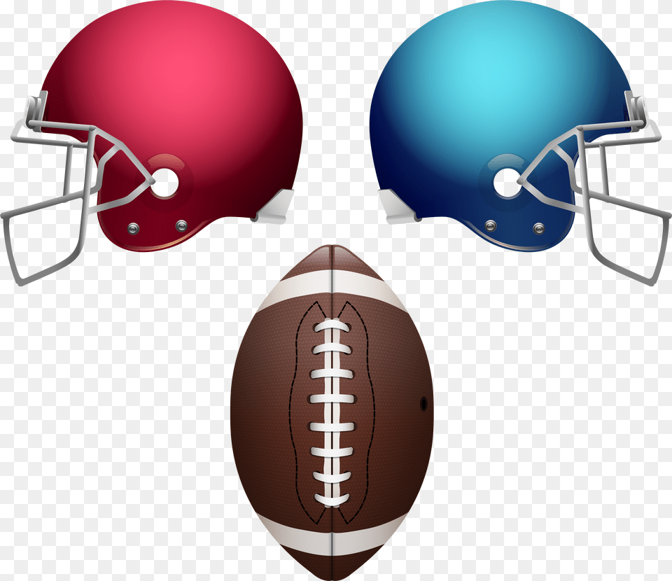 Football Set Clipart American Football, Helmet, American Football, Person, Playing American Football Png