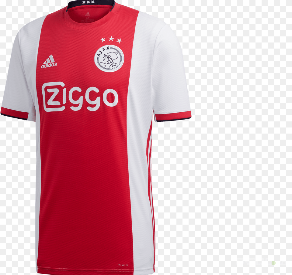 Football Shirt Adidas Ajax Amsterdam Home Ei7382 Ajax Jersey 19, Clothing, T-shirt Free Png Download