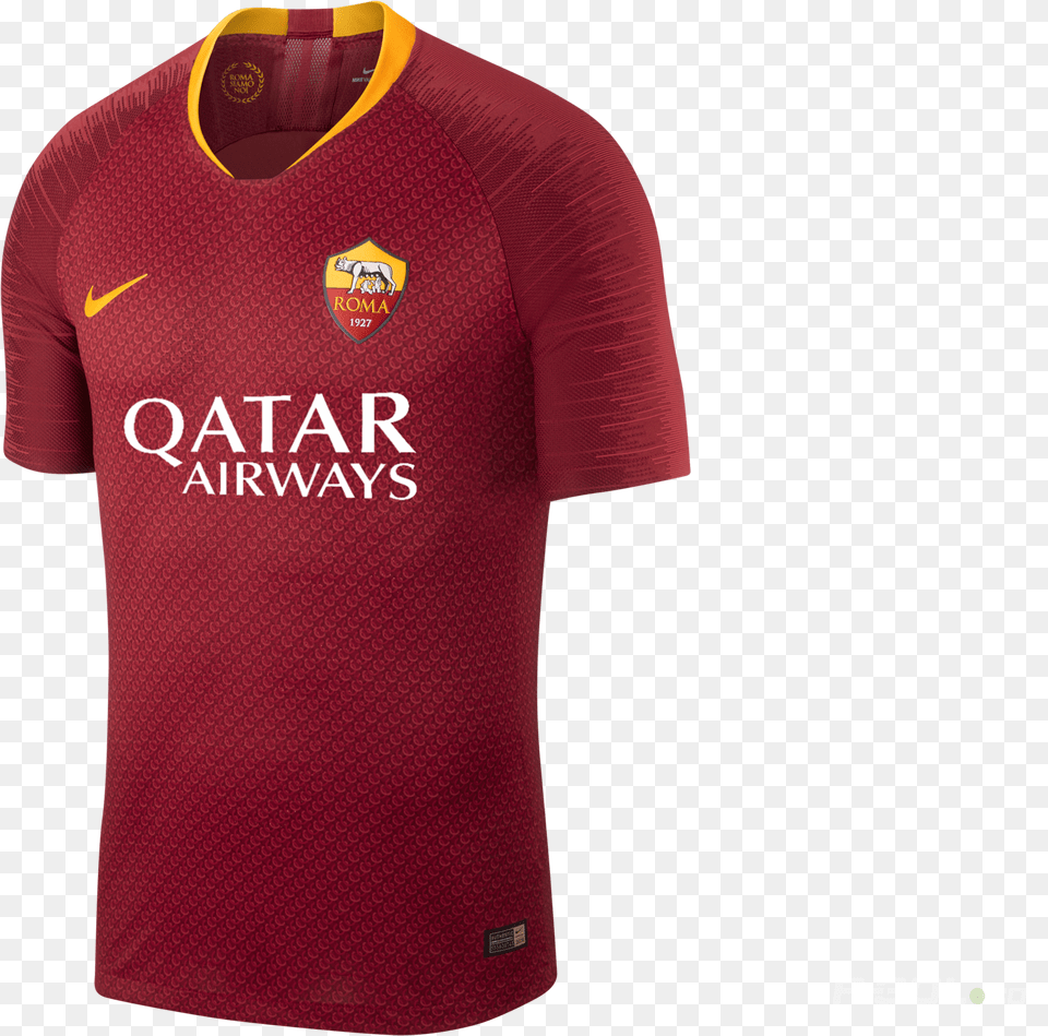 Football Shirt Nike As Roma Roma Kit 19 20, Clothing, Jersey, T-shirt Png