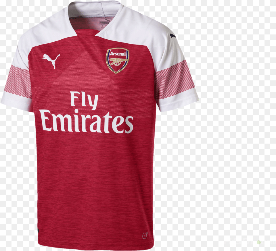 Football Shirt Puma Arsenal Replica Home Arsenal 2018 2019 Jersey, Clothing, T-shirt Free Png Download