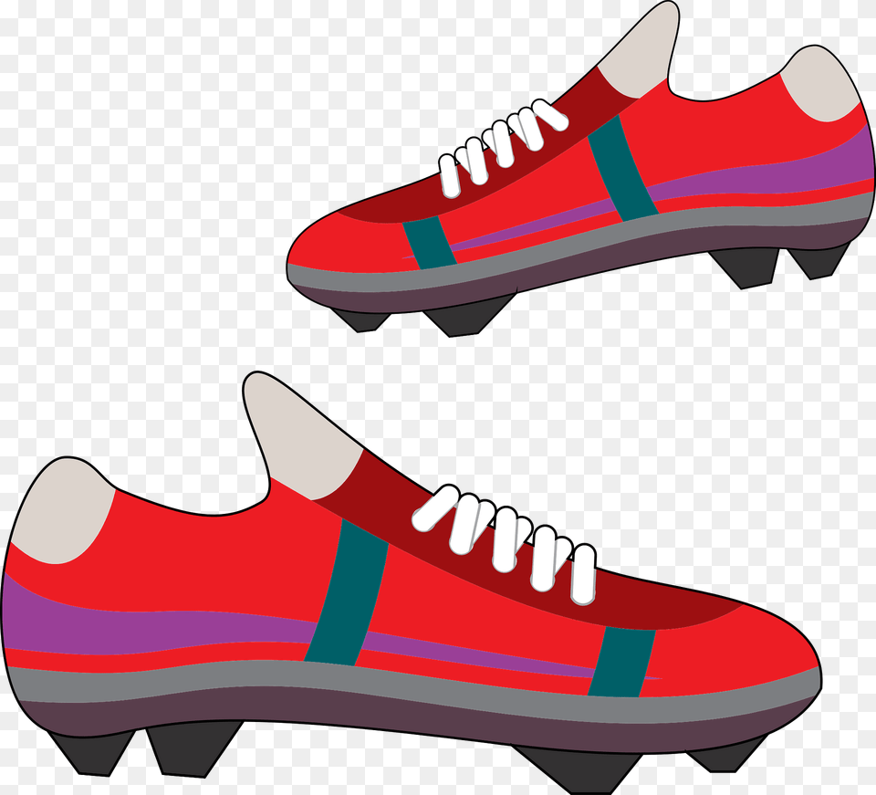 Football Shoes Clipart, Clothing, Footwear, Shoe, Sneaker Png