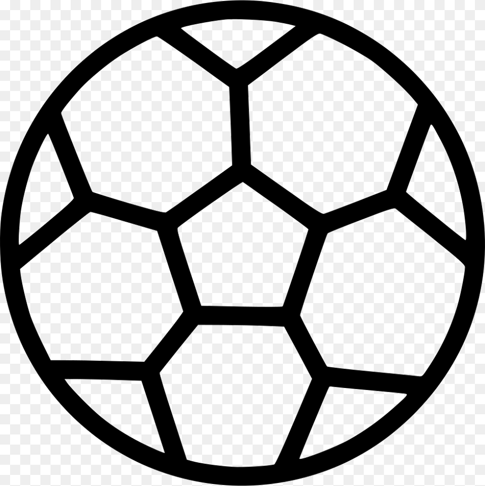 Football Soccer Ball Play Soccer Icon White, Soccer Ball, Sport, Ammunition, Grenade Free Png Download