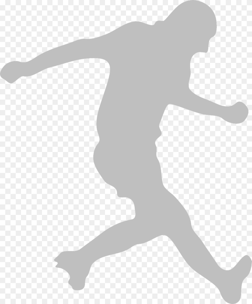 Football Soccer Player Picture Soccer Player Kicking Clip Art, Silhouette, Baby, Person Free Png Download