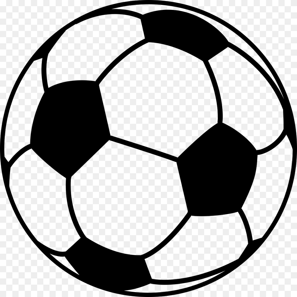 Football Sport Clip Art Soccer Ball Clip Art, Gray Free Png Download