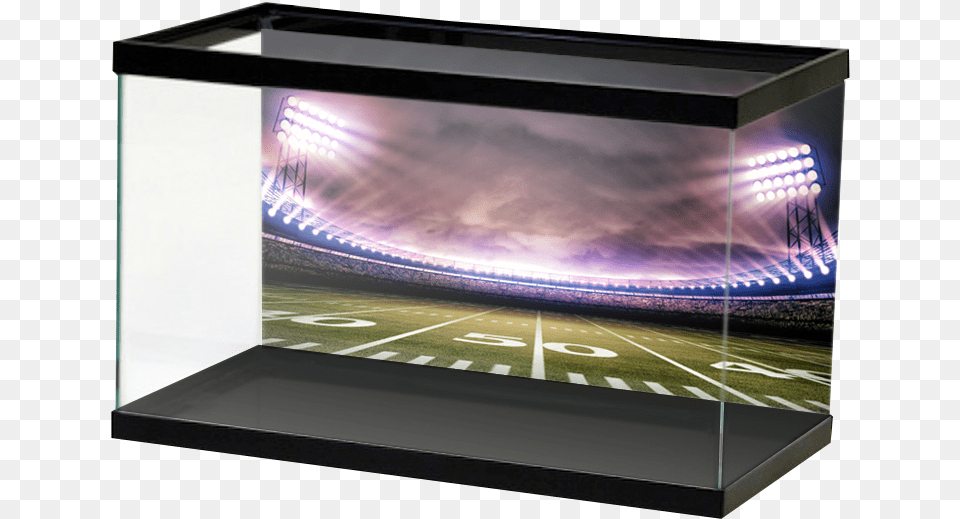 Football Stadium Lights Background Sports Themed Fish Tank, Animal, Aquarium, Sea Life, Water Free Transparent Png