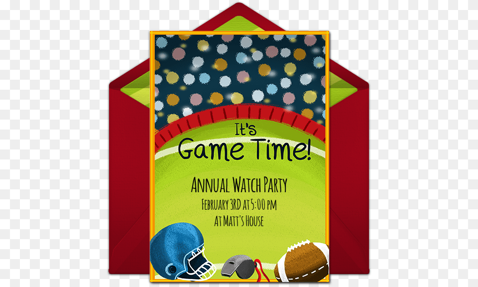 Football Stadium Online Invitation Super Bowl 2019 Invitations, Advertisement, Poster, People, Person Free Png