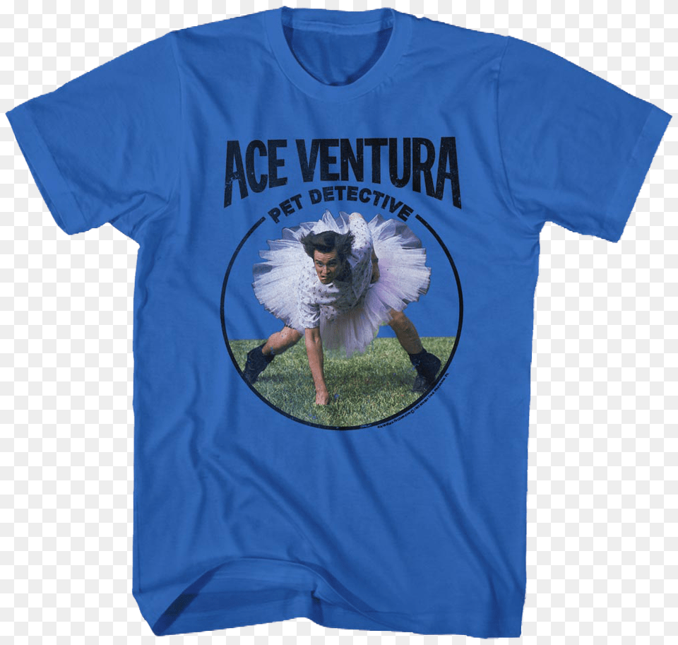 Football Stance Ace Ventura T Shirt Back In Black T Shirt, Clothing, T-shirt, Adult, Wedding Free Png