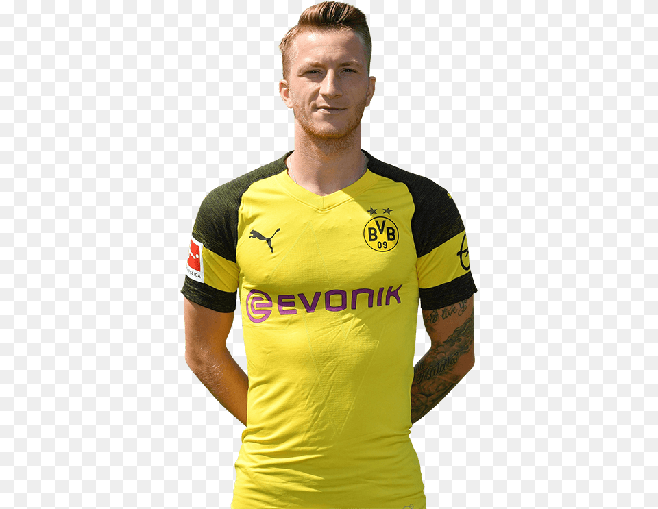 Football Stats Goals Borussia Dortmund, Clothing, T-shirt, Shirt, Adult Free Png