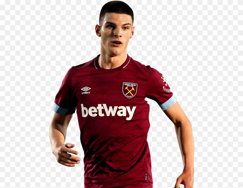 Football Stats Goals Declan Rice Performance Javier Hernandez 2018 West Ham, T-shirt, Body Part, Clothing, Face Png Image