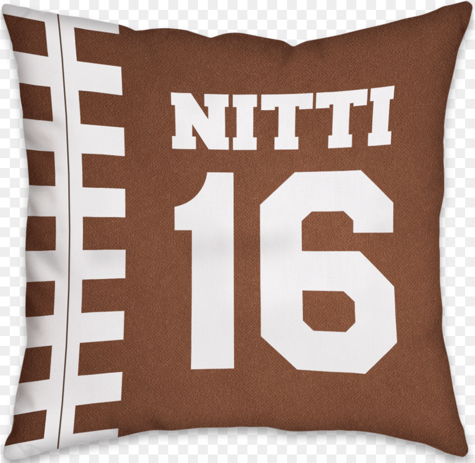 Football Stitches Destruction Of A King, Cushion, Home Decor, Pillow Free Png