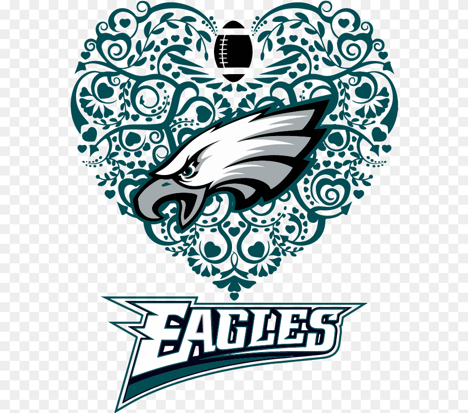 Football Svg Dxf Cricut Silhouette Philadelphia Eagles Svg, Logo, Emblem, Symbol Free Transparent Png