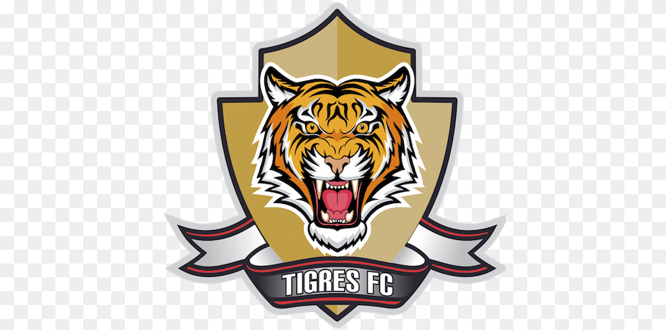 Football Team Logos Animated Tiger Face, Emblem, Symbol, Logo, Badge Png