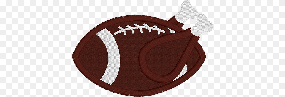 Football Turkey Applique Flag Football, Maroon, American Football, Person, Playing American Football Png Image