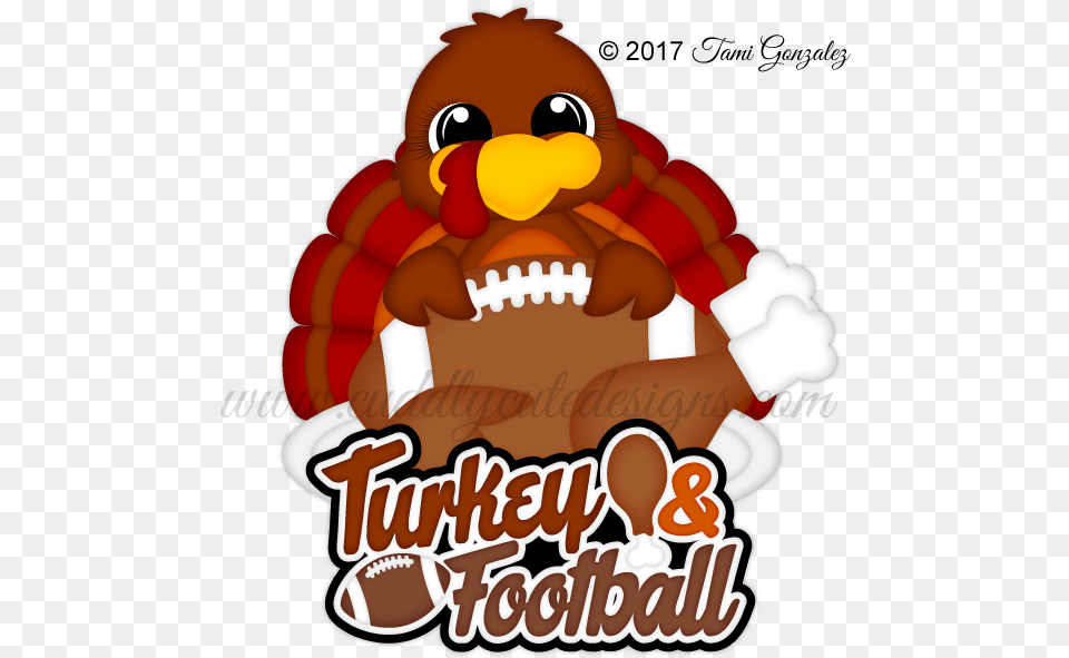 Football Turkey Clipart Image Football Thanksgiving Turkey Cartoon, Dynamite, Weapon, Plush, Toy Free Transparent Png