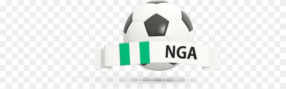 Football With Banner For Soccer, Ball, Soccer Ball, Sport Png