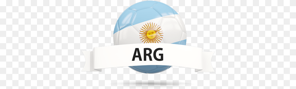 Football With Flag And Banner Badge, Ball, Soccer, Soccer Ball, Sport Png