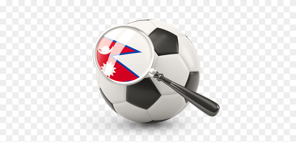 Football With Magnified Flag Futbolnij Myach Horvatiya, Ball, Soccer, Soccer Ball, Sport Free Png Download