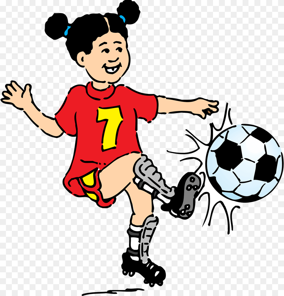 Footballer Clipart, Sport, Ball, Soccer Ball, Football Png Image