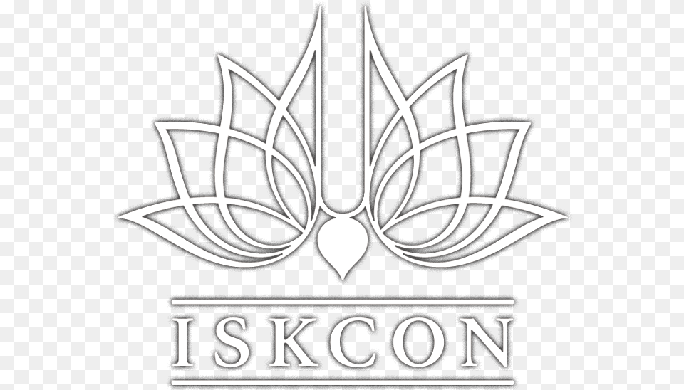Footer Logo Iskcon Logo, Emblem, Symbol Png Image