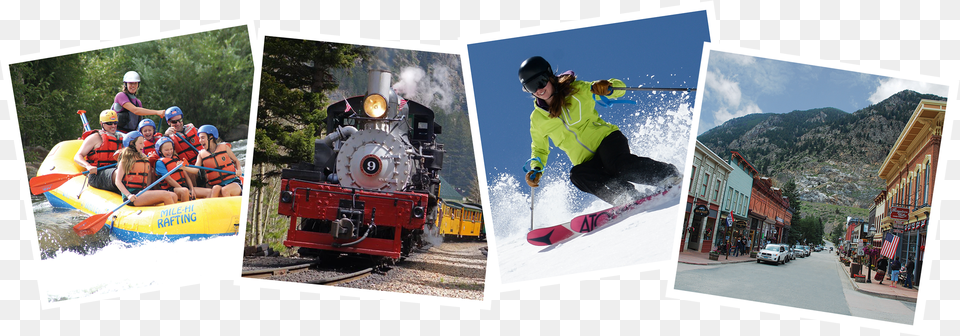 Footer Picture Collage2 Snowboarding, Collage, Art, Person, Clothing Free Png Download