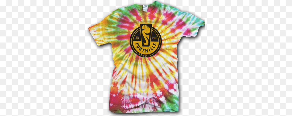 Foothills Tie Dye Tee Beers Of America 2018 Calendar By Time Factory, Clothing, T-shirt Free Png
