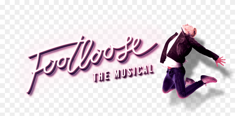 Footloose Title2 Musical Theatre Musings Logo Footloose The Musical, Adult, Person, Dancing, Man Free Png Download