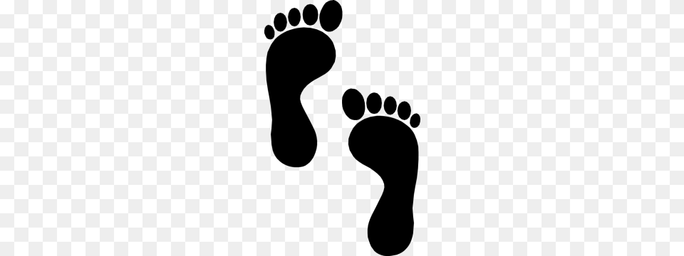 Footprint, Gray Free Transparent Png