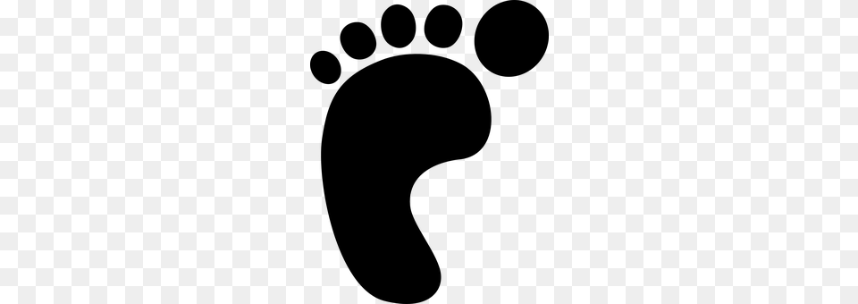 Footprint Gray Free Png