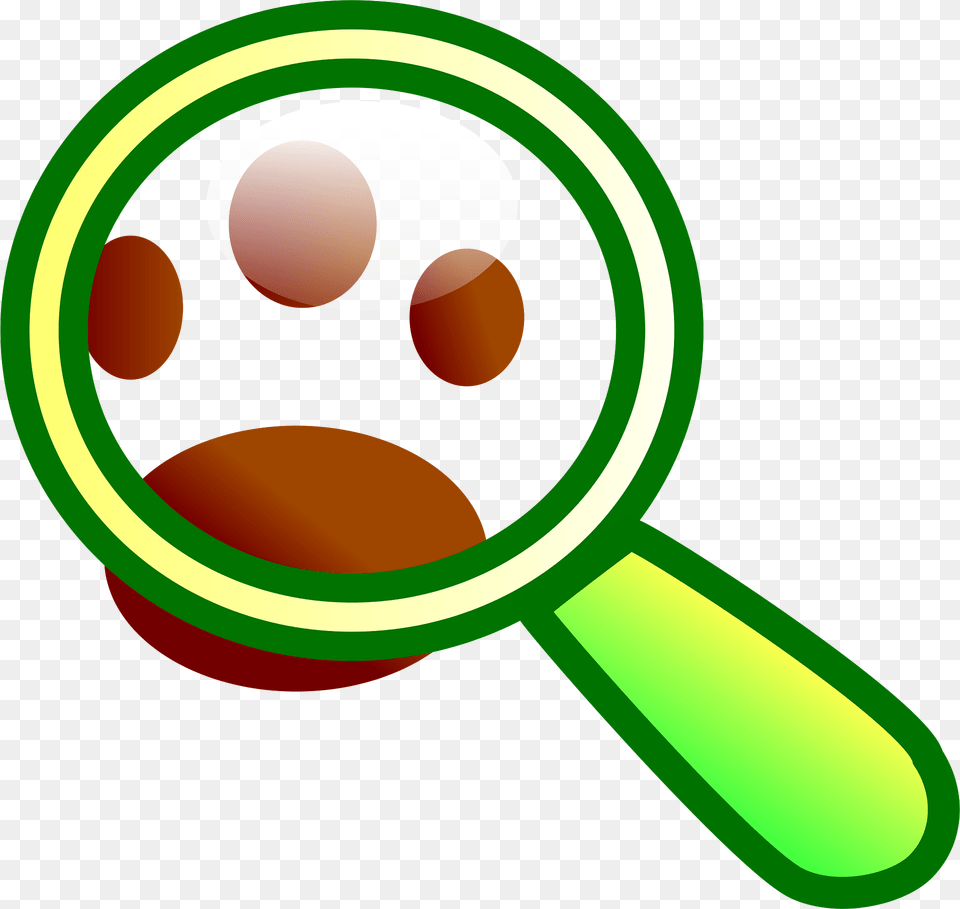 Footprint Clipart, Magnifying Png Image