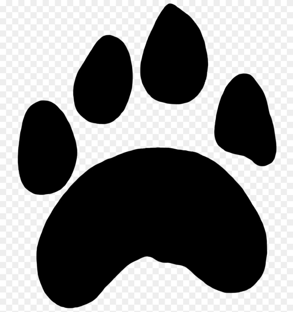 Footprint Clipart Dog Cat Paw Winging, Clothing, Footwear, Shoe, Silhouette Png