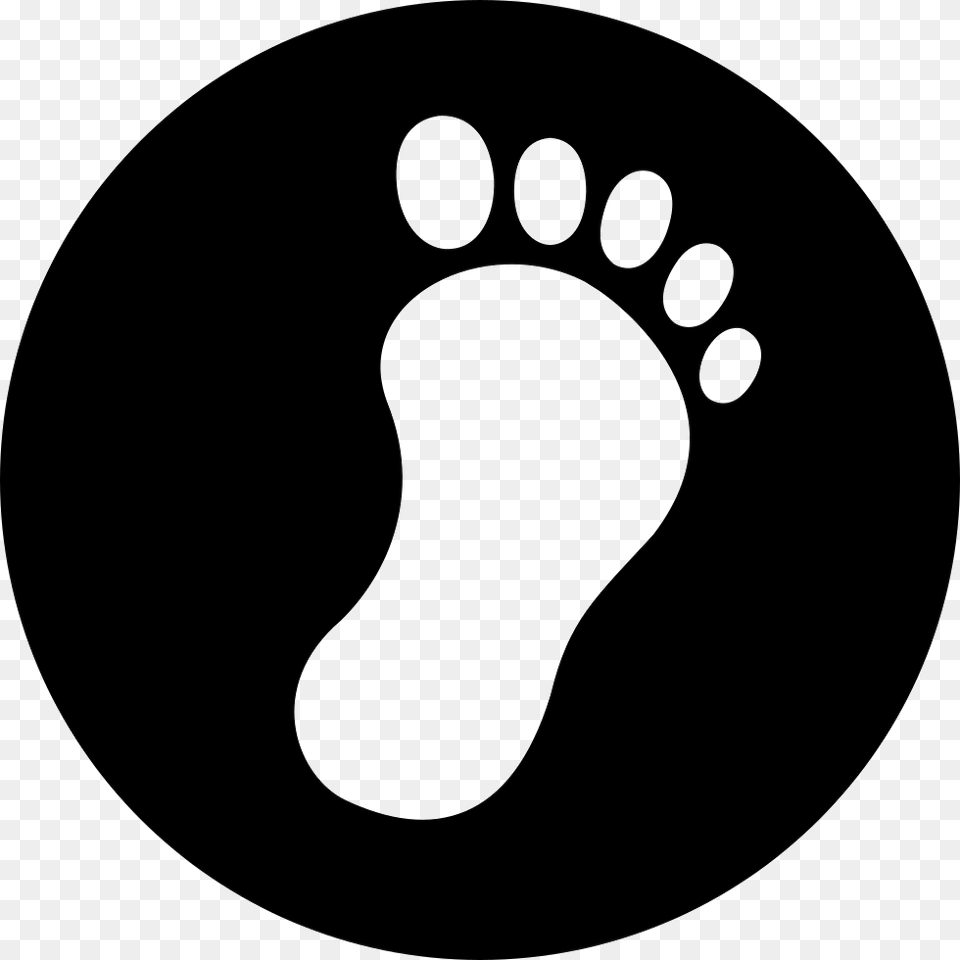 Footprint Comments Chevron Circle Right, Disk Free Transparent Png