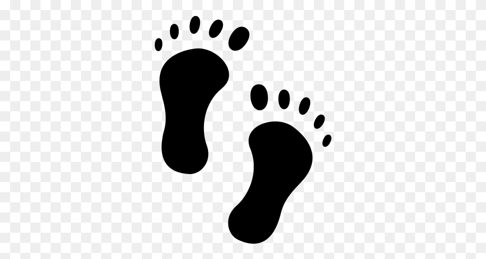 Footprint Footprint Goddess Icon With And Vector Format, Gray Free Png