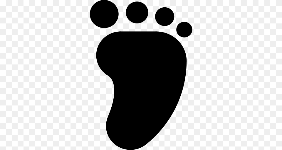 Footprint Hunting Trail Icon With And Vector Format For Gray Free Png