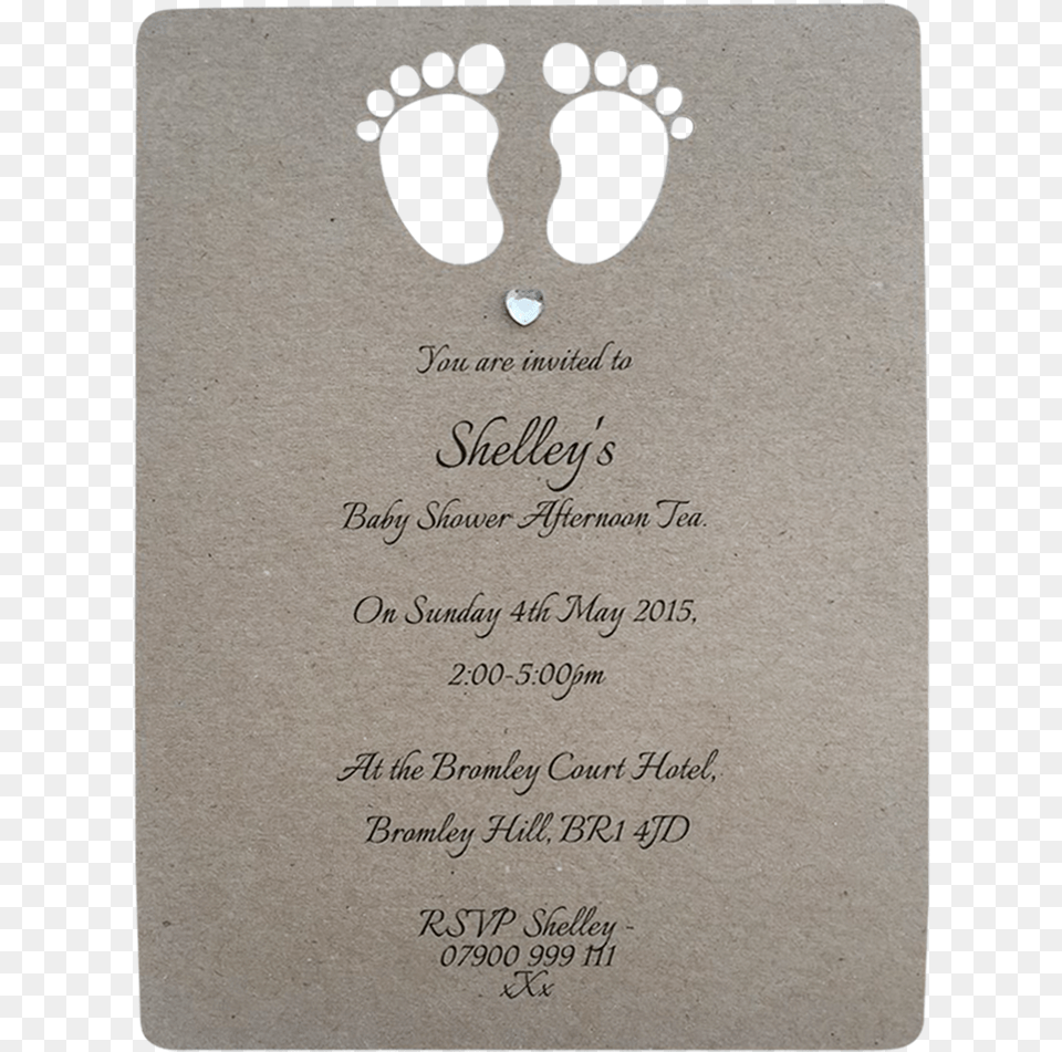 Footprint Invitation Label, Book, Publication, Text Free Transparent Png