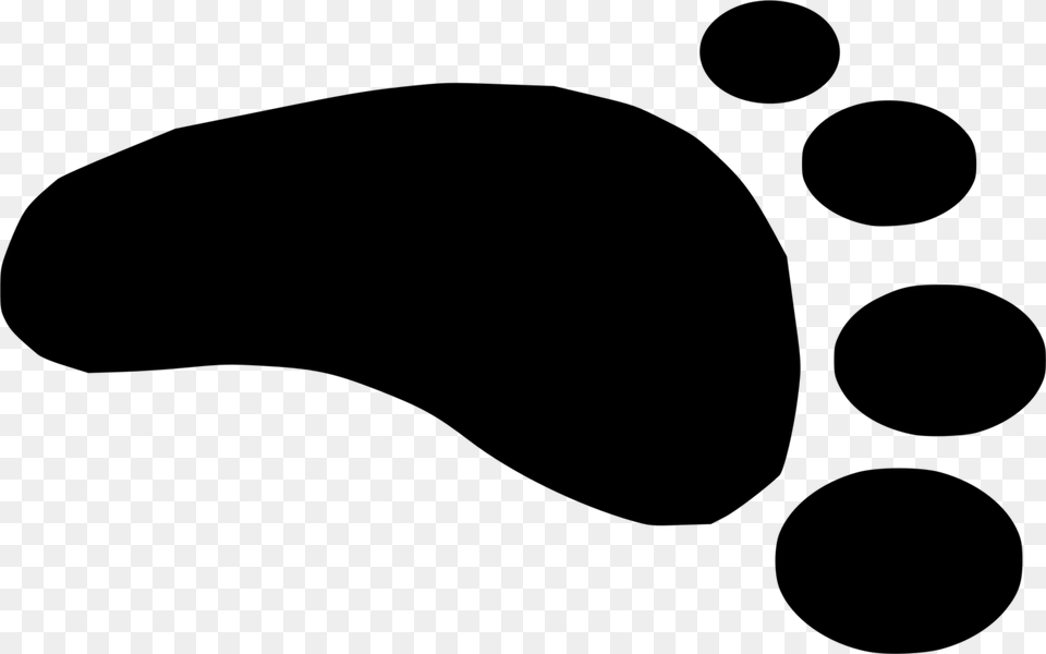 Footprint Toe Blog Document Circle, Gray Free Png