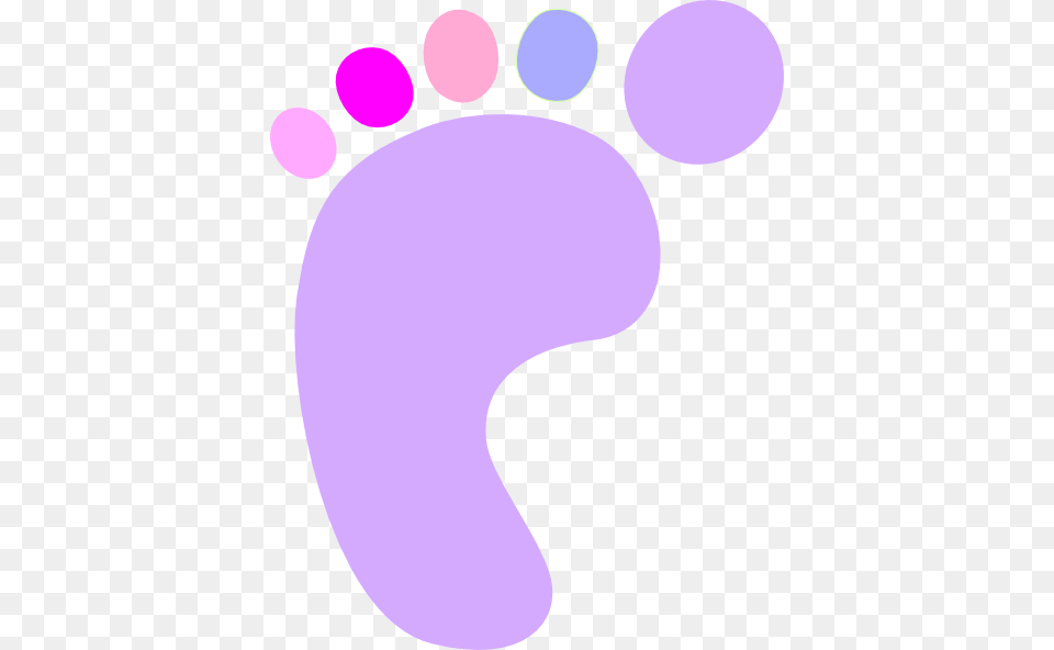 Footprints Clipart Baby Girl, Footprint Png Image