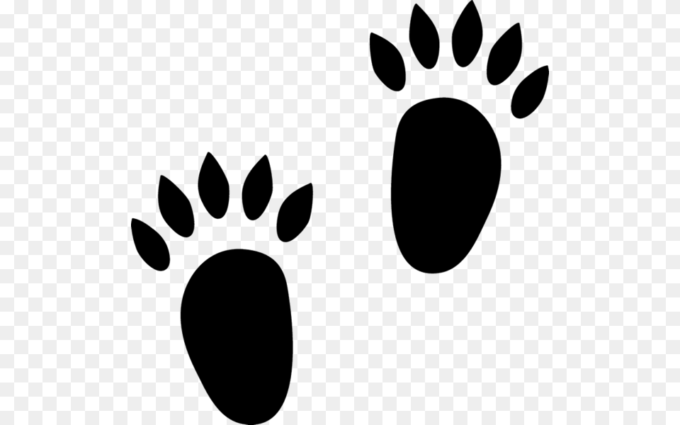 Footprints Clipart Hedgehog Footprints Hedgehog Transparent, Footprint, Electronics, Hardware Free Png Download