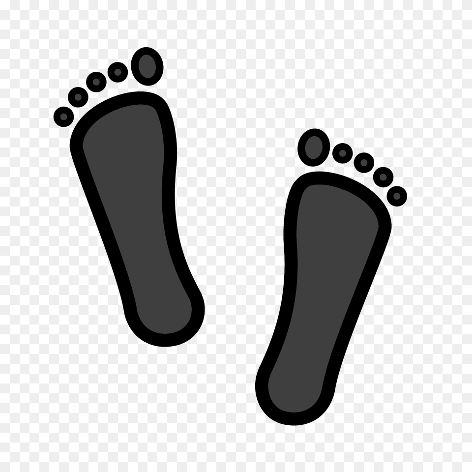 Footprints Emoji Clipart, Footprint, Smoke Pipe Free Png Download