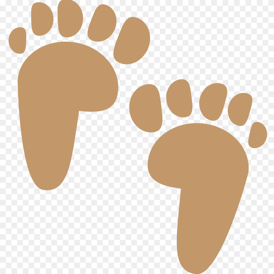 Footprints Emoji Clipart, Footprint Free Png