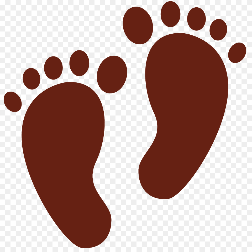 Footprints Emoji Clipart, Footprint Png