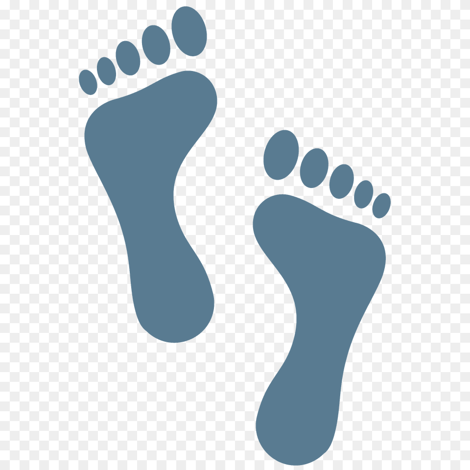 Footprints Emoji Clipart, Footprint Free Png