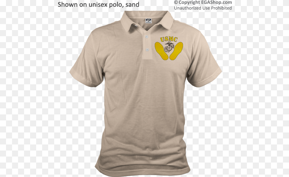 Footprints In The Sand Download Polo Shirt, Clothing, T-shirt Free Transparent Png
