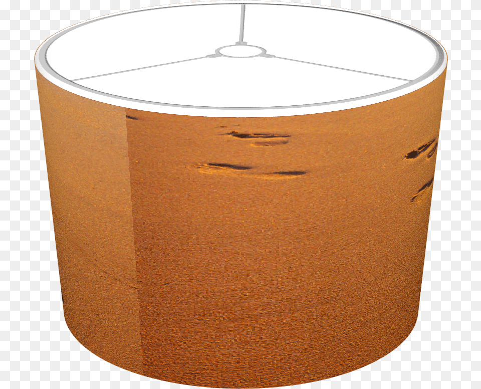 Footprints In The Sand Wood, Cylinder, Lamp, Lampshade, Hot Tub Free Png Download