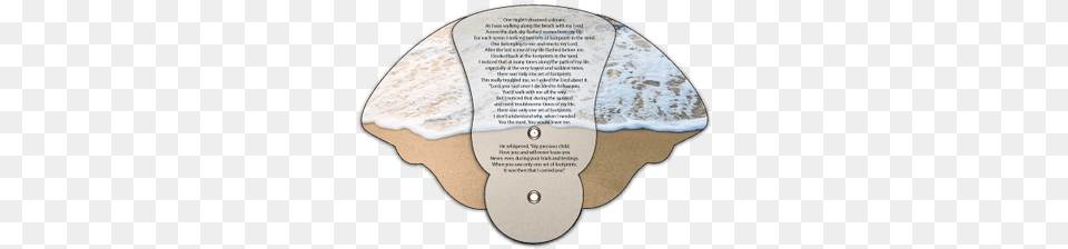 Footprints Inspirational Expandable Hand Fan Stock Graphic Illustration, Disk Free Png Download