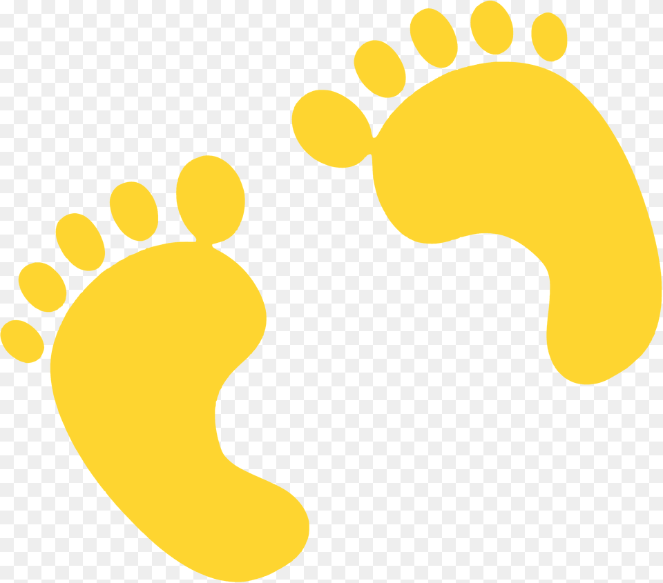 Footprints Silhouette, Footprint Png